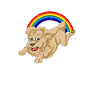 Golden Doodle Inspirational Cartoon Design