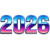 Neon 2026 Gradient Design