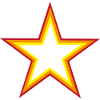 Stern bunt