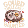 Hérisson mignon avec motif d'Halloween
