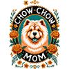 Chow Chow Mom Circle Design