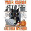 Cat Pumpkin Halloween Office Humor