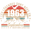 Legendary since September 1963 | September 1963