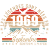 légendaire depuis septembre 1969 | septembre 1969
