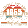 Legendary since September 1965 | September 1965