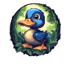 Cute little duck