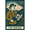 The Birdwatcher Illustration