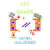 1st Grade Level Unlocked 