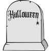 Halloween Tombstone Design