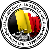 Brussels Landmark Flag Illustration