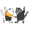 Chats dansants