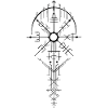 Nordisch Runenamulett Design