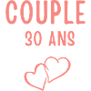 Duo Amoureux Anniversaire 30 Ans