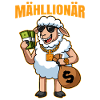 Sheep Millionaire Sheep Wool Sheep Mähllionaire