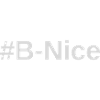 #B-nice print