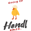 Handel-Design mit Huhn und Humor