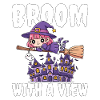 BALAI AVEC VUE - WITCH HALLOWEEN