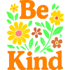 Fröhlicher Blumenausdruck für positive Stimmung