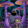 Mystic Forest with Glowing Entities