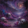 Cosmic Skull Realm Artwork