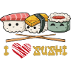 Ich liebe Sushi