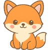 Cute Fox Motif