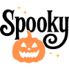 Spooky Pumpkin Halloween Design