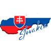 Map of Slovakia, flag of Slovakia