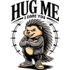 Hug Me I Dare You Hedgehog