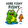 Friendly Fish Monkey and Frog