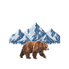 Alaska nature adventure animal motif