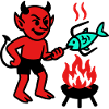 Devil with Fish