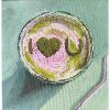 I luv Matcha Artistic Snack Illustration