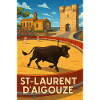 Tyrevæddeløb i Saint-Laurent d'Aigouze