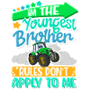 Petit frère avec motif tracteur