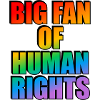 Rainbow Human Rights Celebration Tee