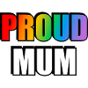 Rainbow Pride Mum Gay Ally
