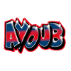 Graffiti First Name AYOUB by Max le Tagueur