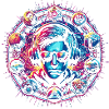 Neon Cyber Gaming Sage Design