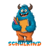 Schulkind Monster Schulstart
