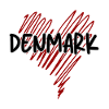 Danish pride, heart Denmark