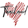 I love Thailand, heart Thailand