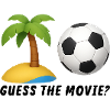 Summery Palm Environment and Football Design