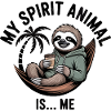 Sloth Coffee Hammock Relaxing Design