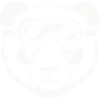 Pandabär Skibrille