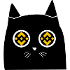 Cryptic Cat Digital Illustration