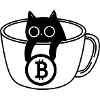 Crypto Katze Kaffeetasse Design