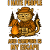 Cat Camping Vibes