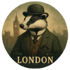 Gentleman Badger – London Souvenir Design