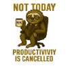 Not today – productivity canceled